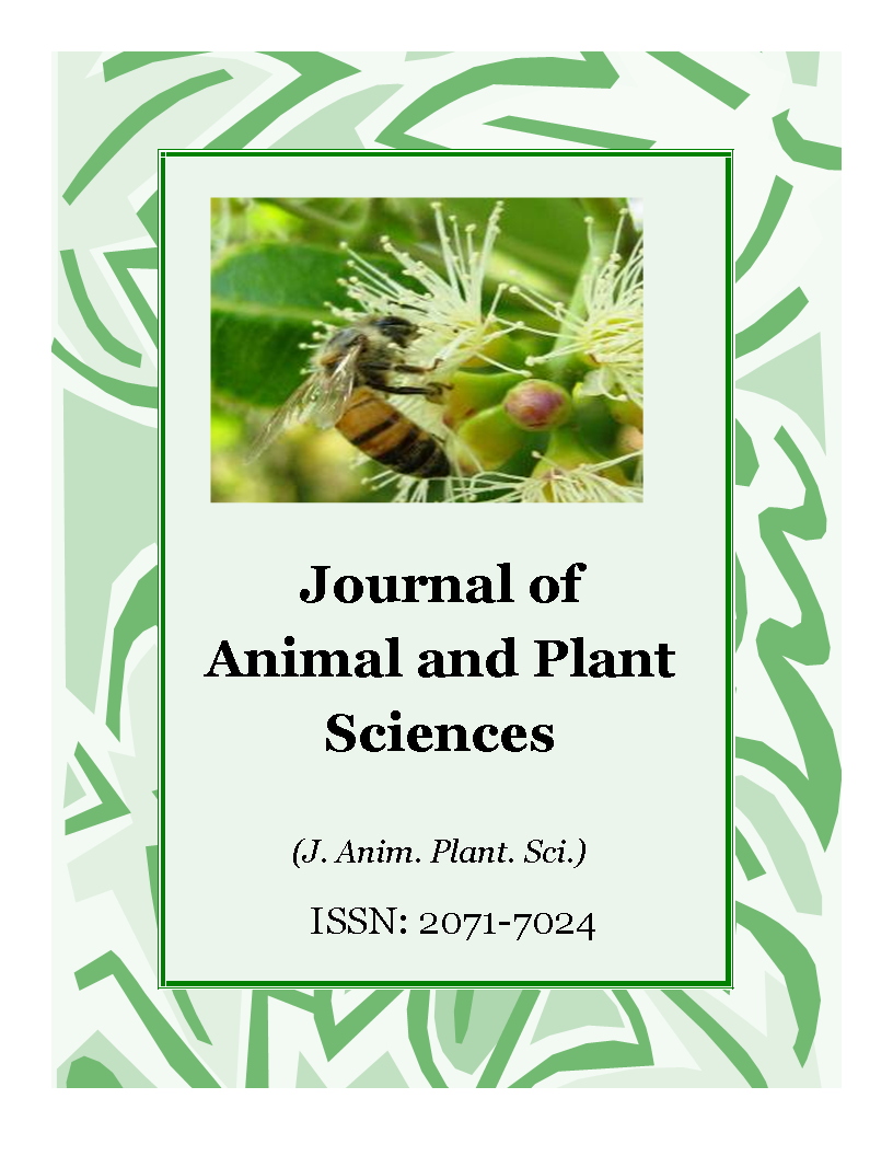 J. Anim. Plant Sci. Archive from 2008 to 2013 - ELEWA BIOSCIENCES